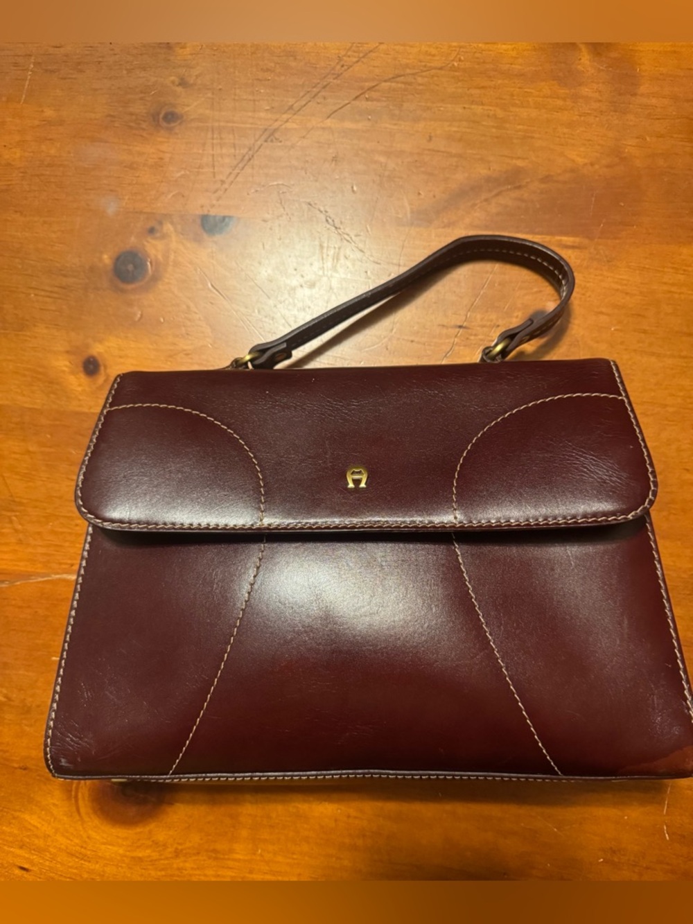 Vintage Etienne Aigner Smooth Leather Purse READ😊😊